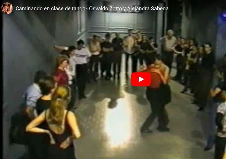 Clase tango con Osvaldo Zotto